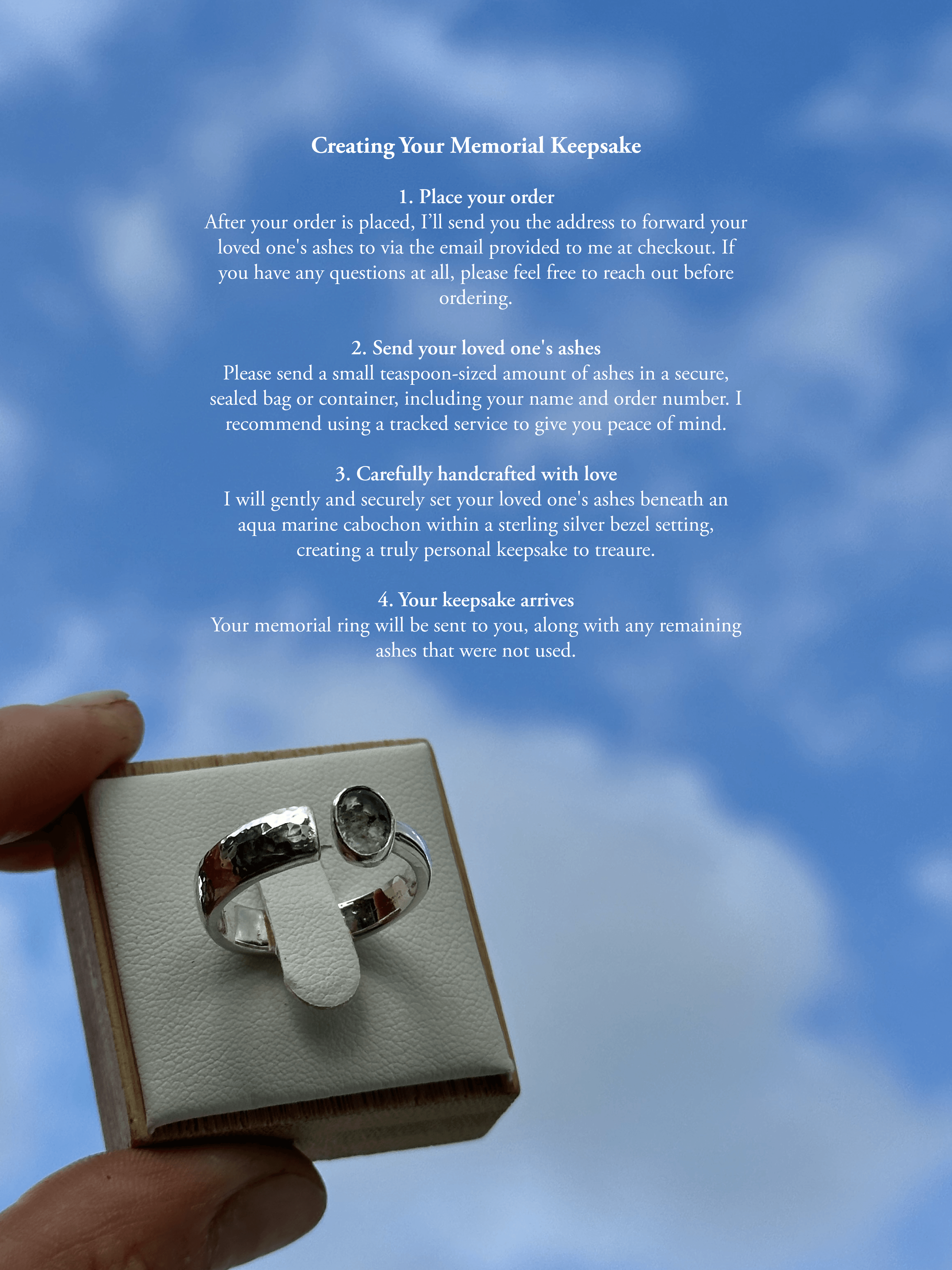 Memorial Keepsake Ring